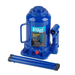 Купити Домкрат гідравлічний  телескоп  20 т картон. Висота піднімання  217-407 мм 9,7кг Iron Hand (IH-31740