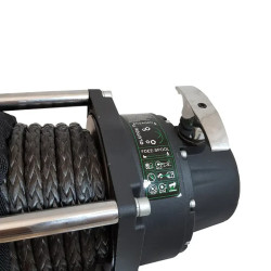 Купить Лебедка электрическая Kangaroowinch K9500 speed 12 В 4309 кг синтетический трос