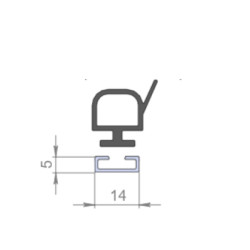 Купити Алюмінієвий профіль ущільнювача Алюміній Україна (2700678919)