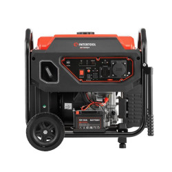 Купить Генератор бензиновий інверторний 7,5/8,0 кВт, 230 В, бак 25 л, електро/ручний старт, мідна обмотка, 