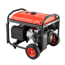 Купити Генератор бензиновий 9/10 кВт, 400/230 В, DUAL POWER, бак 25 л, електро/ручний старт, мідна обмотка,
