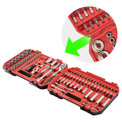 Купити Набір інструментів 1/2 "& 1/4" 94од (ET-6094SP)