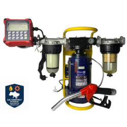 Купити Мини-АЗС для бензина PETROLL DYB-100, 220 В, до 100 л/мин, с электронным счётчиком OGM-25Q, двойной 