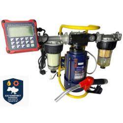 Купить Мини-АЗС для бензина PETROLL DYB-100, 220 В, до 100 л/мин, с электронным счётчиком OGM-25Q, двойной 