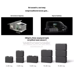 Купить Комплект енергонезалежності Ecoflow Power Independence Kit 2 kWh (з генератором)