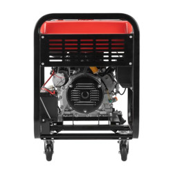 Купити Генератор дизельний 8,0/9,0 кВт, 400/230 В, DUAL POWER, бак 25 л, електро/ручний старт, мідна обмотк