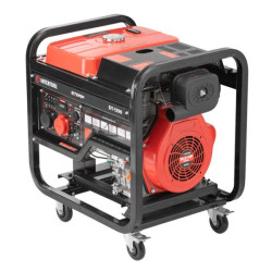 Купити Генератор дизельний 8,0/9,0 кВт, 400/230 В, DUAL POWER, бак 25 л, електро/ручний старт, мідна обмотк