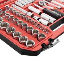 Купити Набір інструментів 1/2" & 1/4" 110од, 12-гр