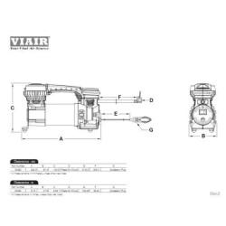 Купити Компресор повітрянний портативний VIAIR 84Р PN 00084