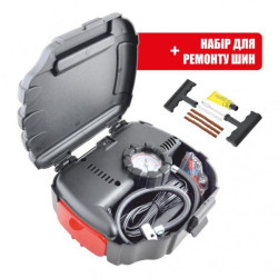 Купити Компресор автомобільний Storm Compact Power 12В, 7 Атм, 12 л/хв., 80 Вт, довж. шланга 0,51м