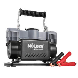 Купити Компресор автомобільний Molder 12В, 10 Атм, 90 л/хв із зажимами АКБ MA25300