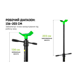 Купити Alloid. Стійка для діагностики ходової (з педаллю)