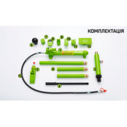 Купить Alloid. Набір рихтувальний гідравлічний 10 тонн (на колесах)