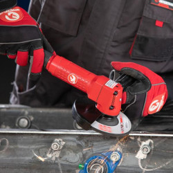 Купити Шліфмашина кутова пневматична, 125 мм, до 6 атм, 11000 об/хв, 140 л/хв