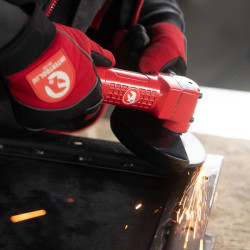 Купити Шліфмашина кутова пневматична, 125 мм, до 6 атм, 11000 об/хв, 140 л/хв