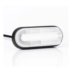 Купити Габаритний ліхтар для вантажівок жовтий з світловідбивачем, Fristom Fristom LED Польща (2406100070)