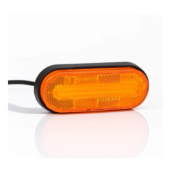 Купить Габаритний ліхтар для вантажівок жовтий, Fristom Fristom LED Польща (FT-070)