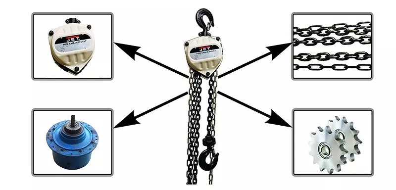 Таль цепная - виды, конструкция и назначение