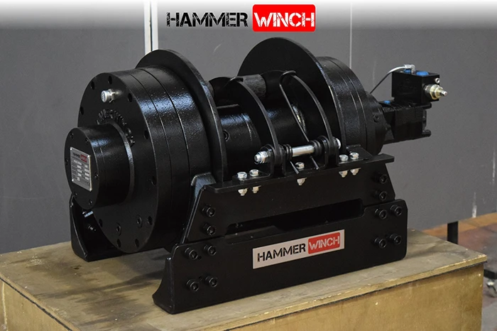 Обзор гидравлических лебедок Hammer Winch с тяговым усилием 20 и 30 тонн